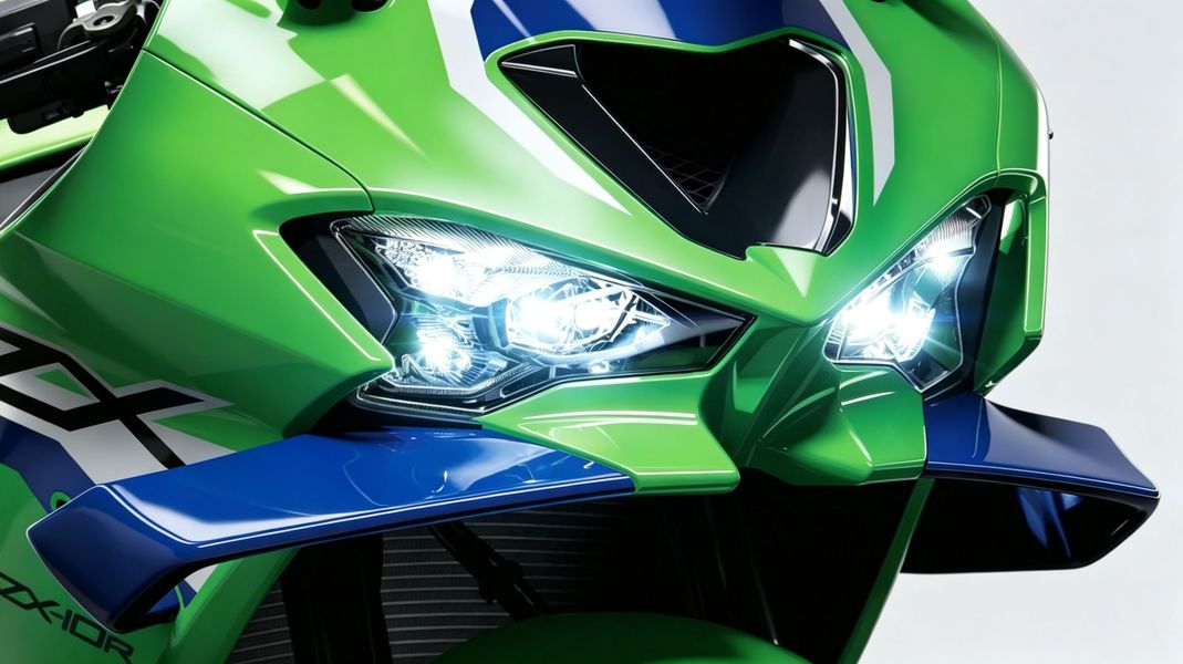 新款川崎ZX-10R即将上市，210匹+六轴IMU+定风翼，20万级公升“王炸”来了