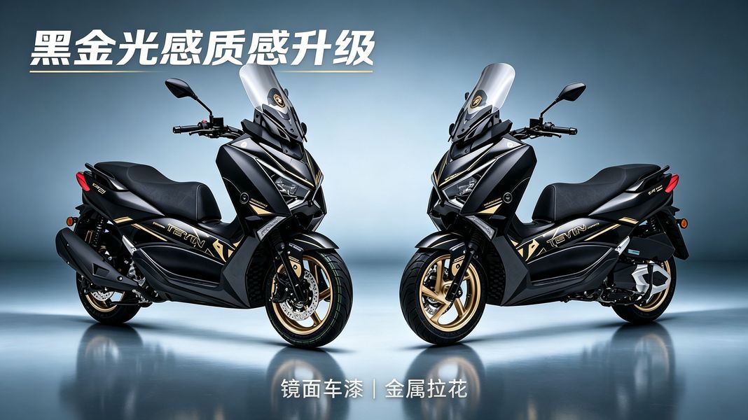 弯道ABS+VVT发动机！天鹰TX150黑金版上市，仅13680元，配置“卷翻”同级
