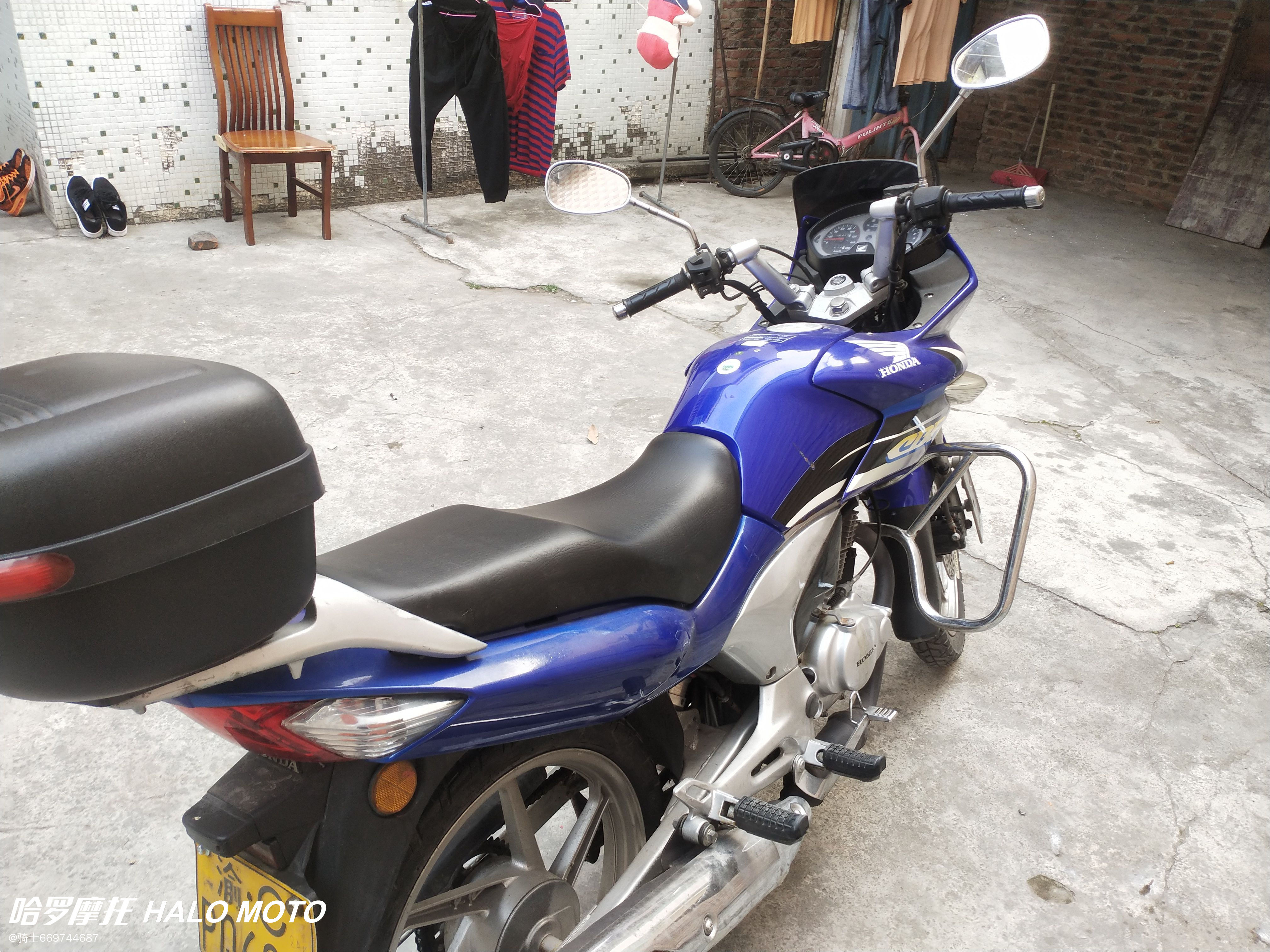 二手摩托车新大洲本田 战鹰sdh150-a