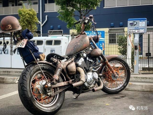定制雅马哈天王virago250末日风格改装