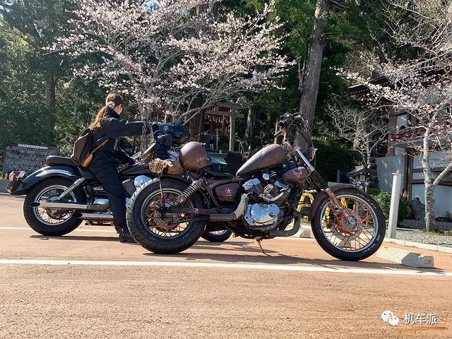 定制雅马哈天王virago250末日风格改装