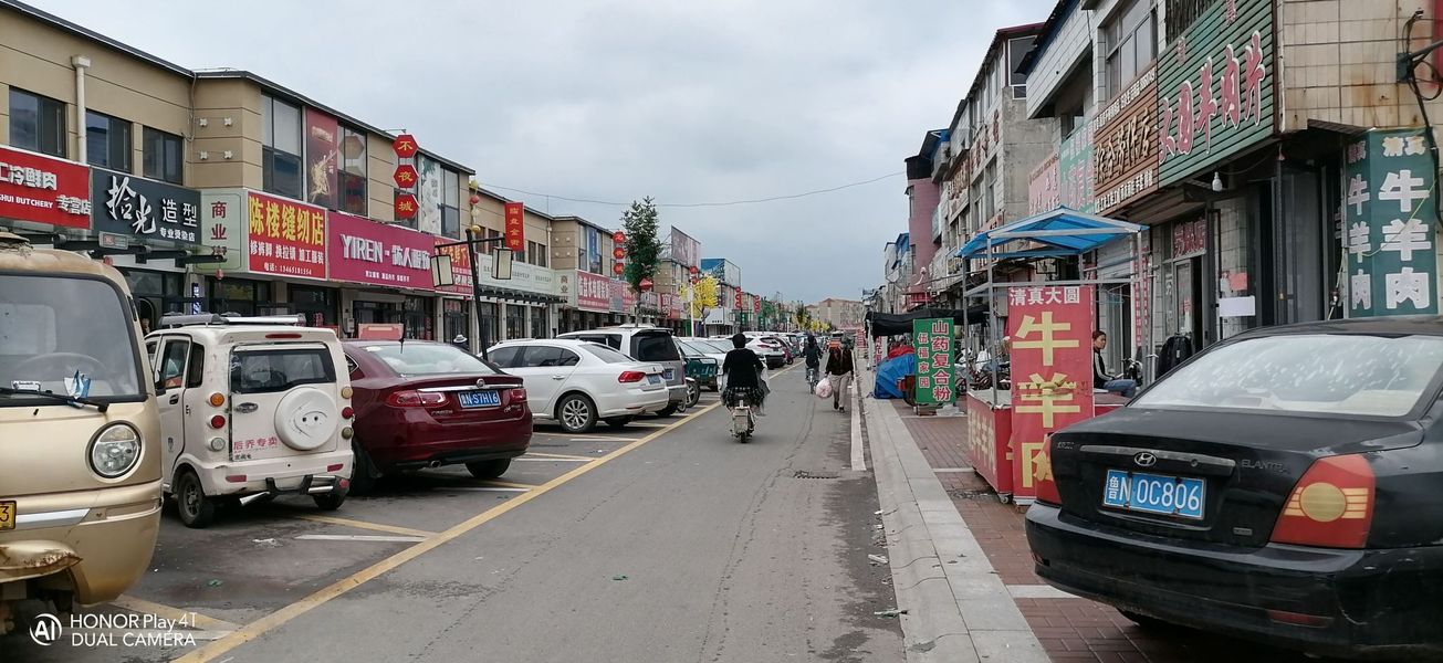 临盘商业街临盘步行街临盘的磕头虫,就是因为有它,所以临盘比较富裕.