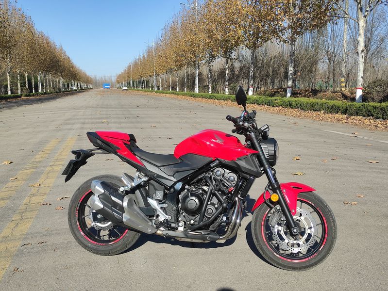 本田cb400f一个月600km感受高清多图改装油耗