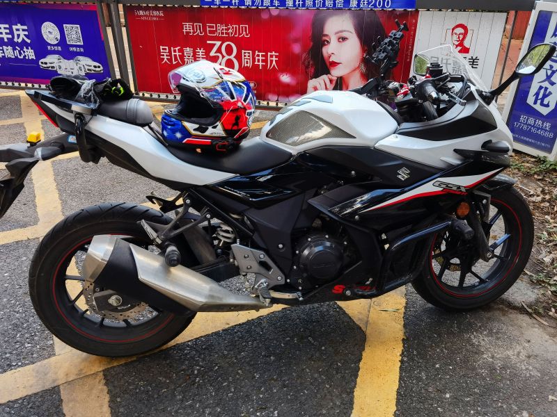 摩托生涯初体验之豪爵铃木gsx250