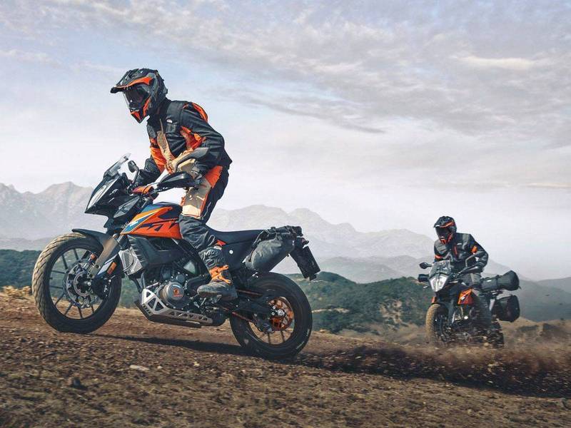 2022款KTM390ADV，满足欧五排放，采用全新电辅系统