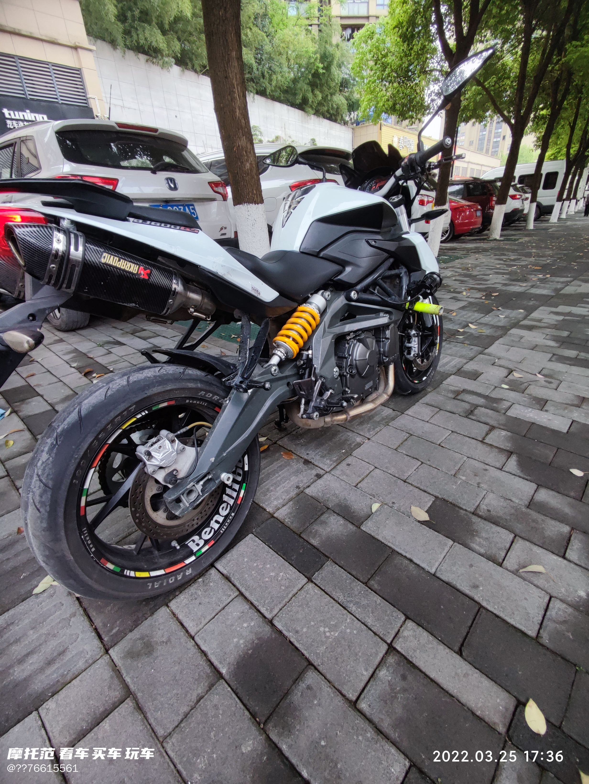 二手摩托车贝纳利 tnt 600i