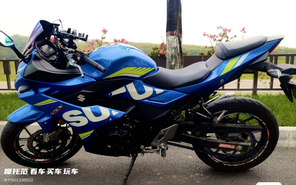 二手摩托车豪爵铃木 gsx250r