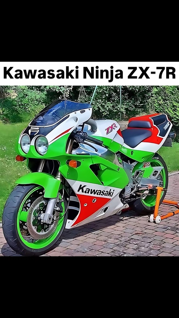 复古仿赛天花板！海外川崎ZX-7，老炮儿骑了都直呼爷青回！,摩托范