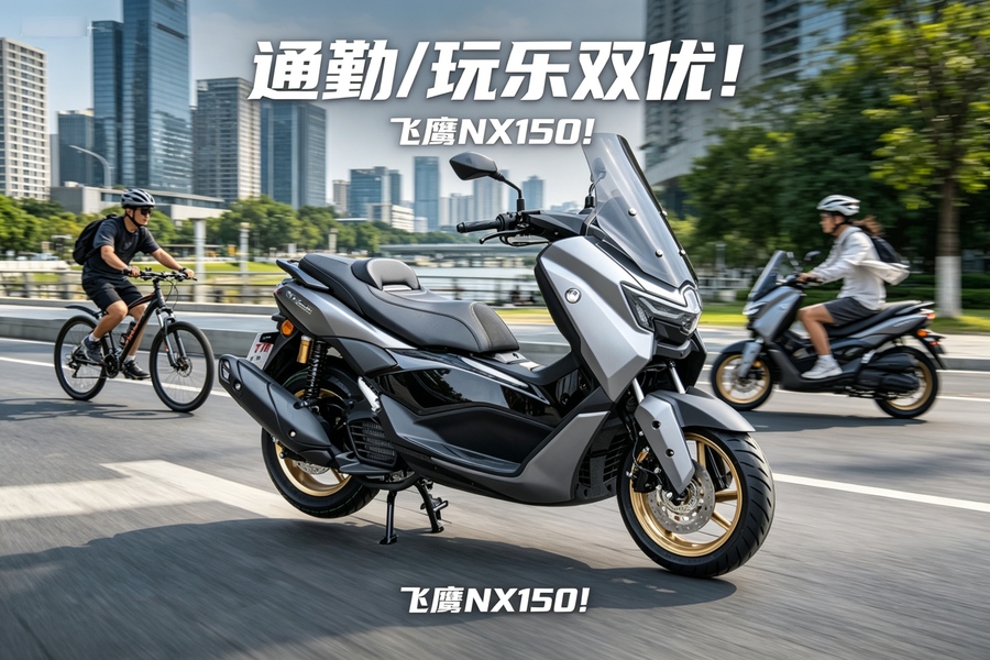 飞鹰NX150 7980元起水冷+ABS+TCS