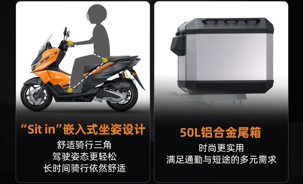 豪华通勤新标杆！2026款NS150GX 15280元起,摩托范