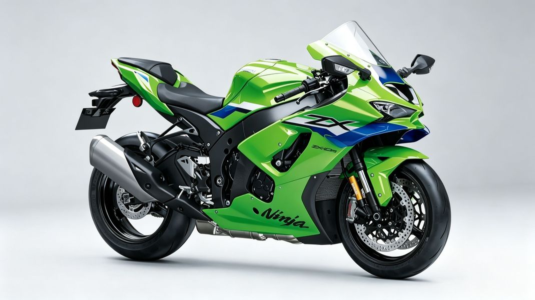 新款川崎ZX-10R即将上市，210匹+六轴IMU+定风翼，20万级公升“王炸”来了