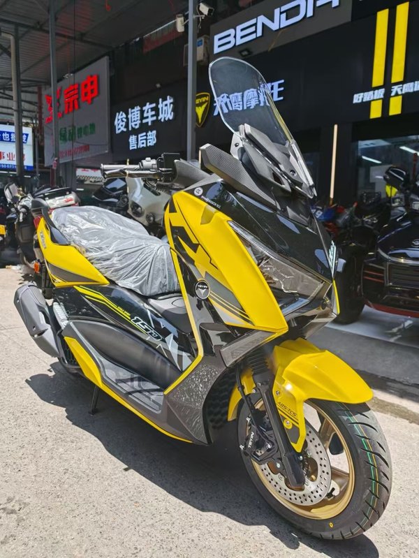 我的2026款天鹰TX150F闪电黄:颜值实力双在线
