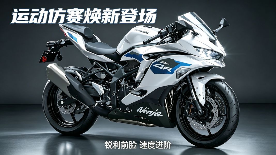 2027款川崎ZX-4R来了！三款配色曝光，预计5.98万售价不变，国内上市在即？