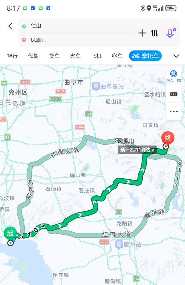 深秋依旧,凤凰山一日骑行