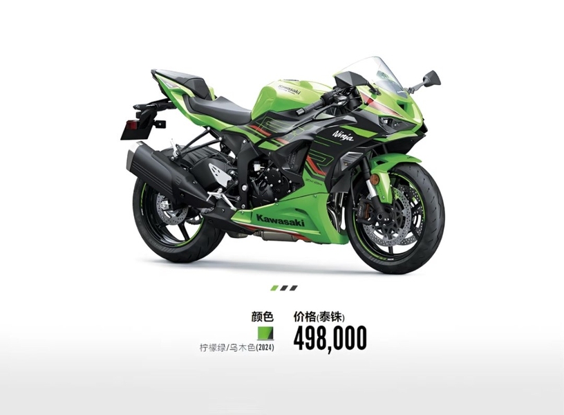 劲爆来袭！！川崎zx6r 售价仅需….