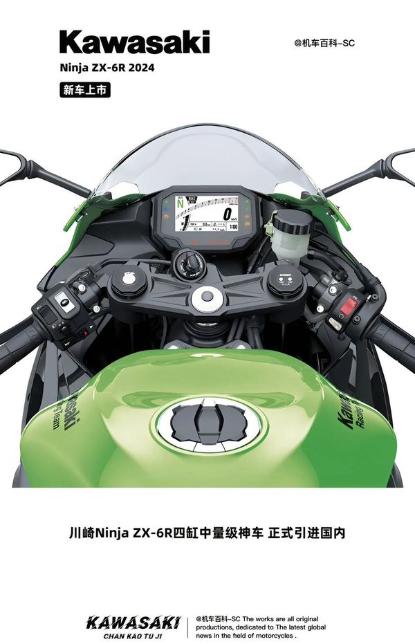 四缸神车，川崎ZX-6R正式引进国内！,摩托范