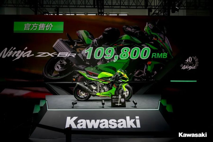 北京摩展】10.98万元！川崎放大招，Ninja ZX-6R登场！