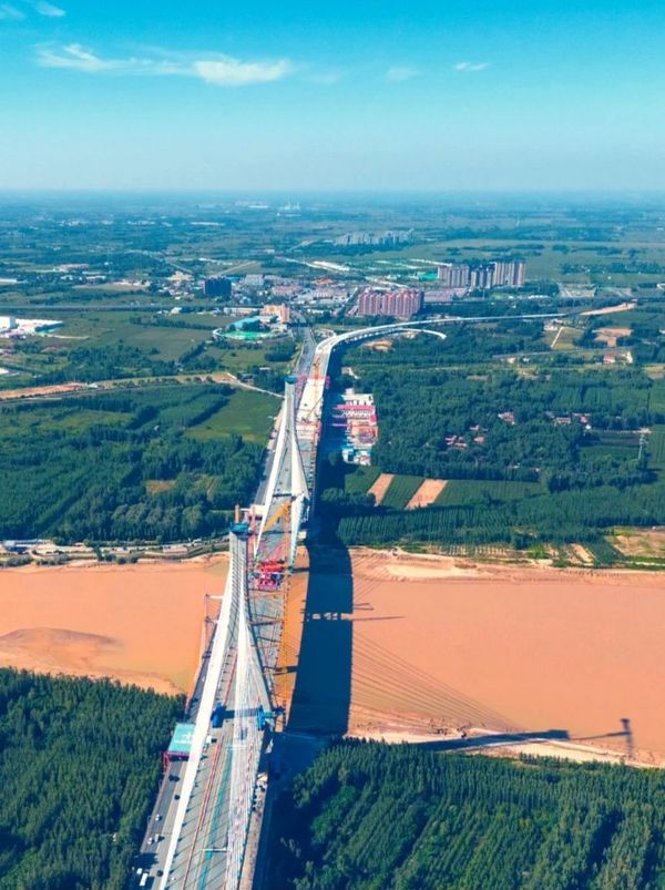 济南凤凰路黄河大桥之小la夜行