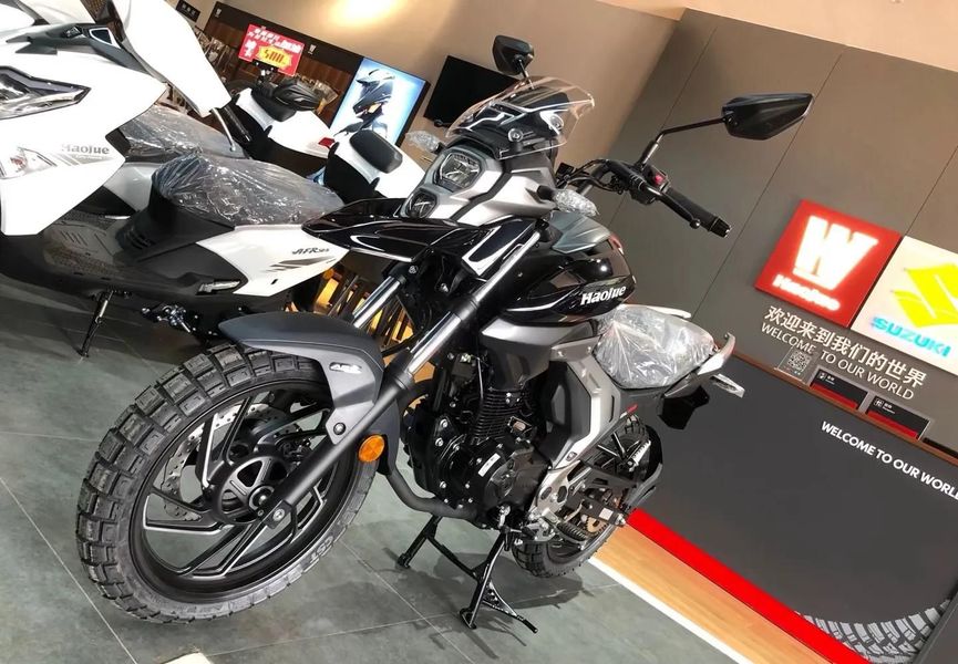 豪爵DL150，小排量拉力车。,摩托范
