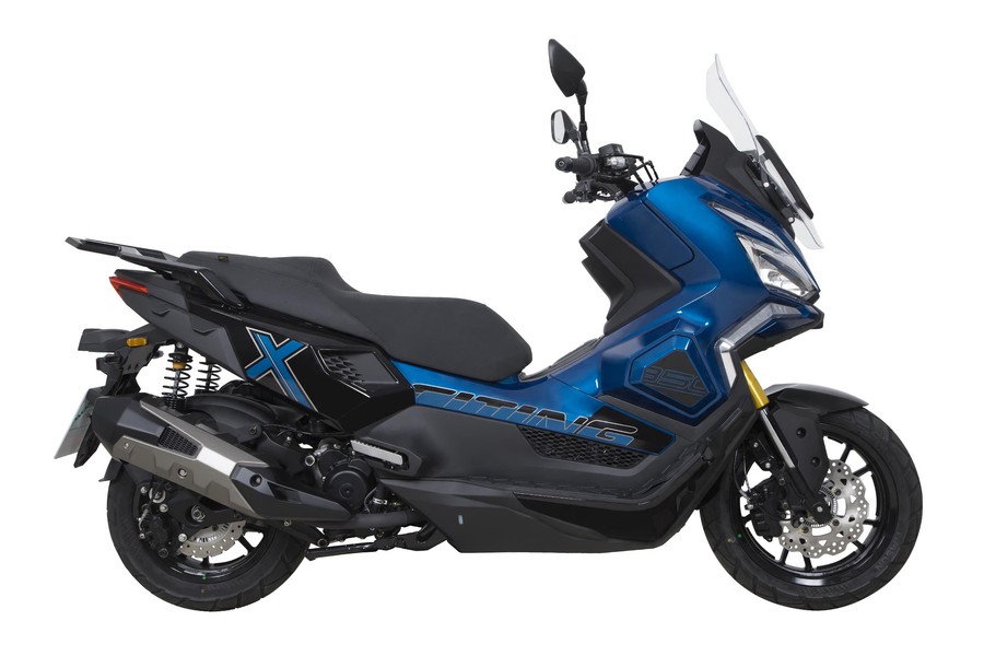 月末放大招！2025款光阳赛艇X350 尊享版正式上市！,摩托范