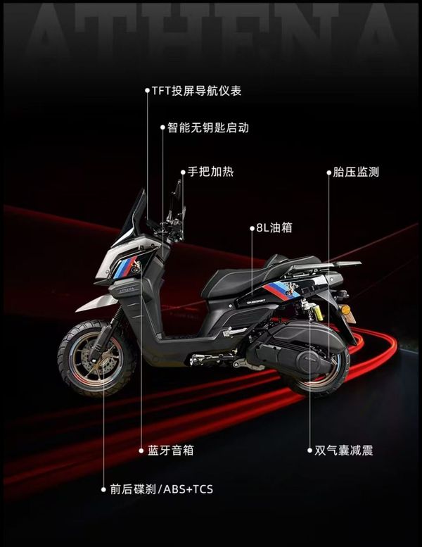售价9980元，雅典娜这是要掀桌子？全新ADV150SR上市！,摩托范