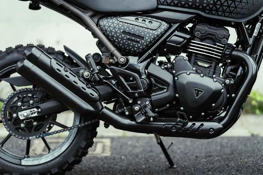 凯旋 scrambler 400x 改装