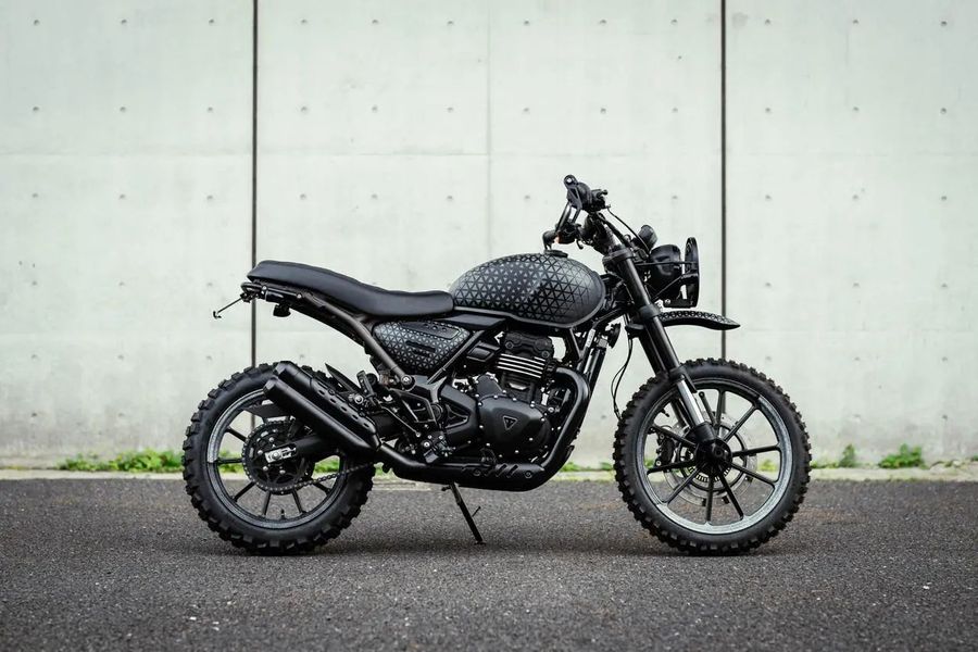 凯旋 scrambler 400x 改装