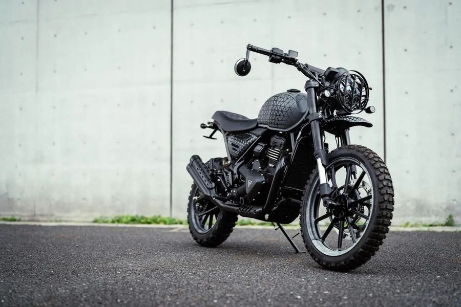 凯旋 scrambler 400x 改装