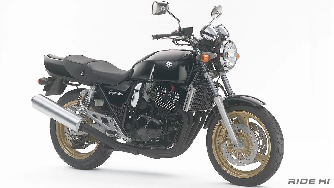 铃木最成功的naked 400是1994年发布的第三代impulse