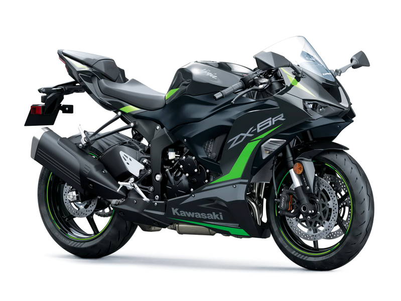 2025 Kawasaki Ninja ZX-6R 欧洲上市，除了配色均无变化
