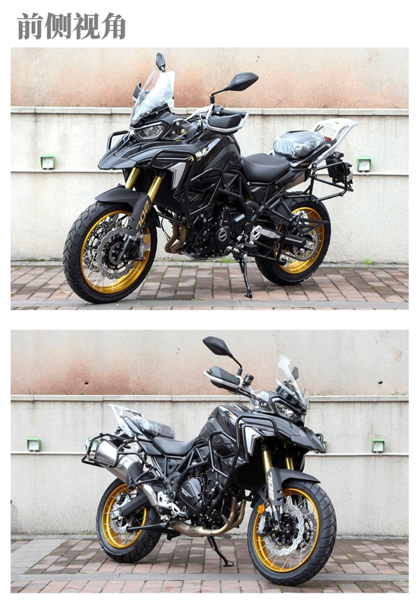 摩旅拉力热门车型:贝纳利trk702!76匹马力,最高时速190km,配滑动离合