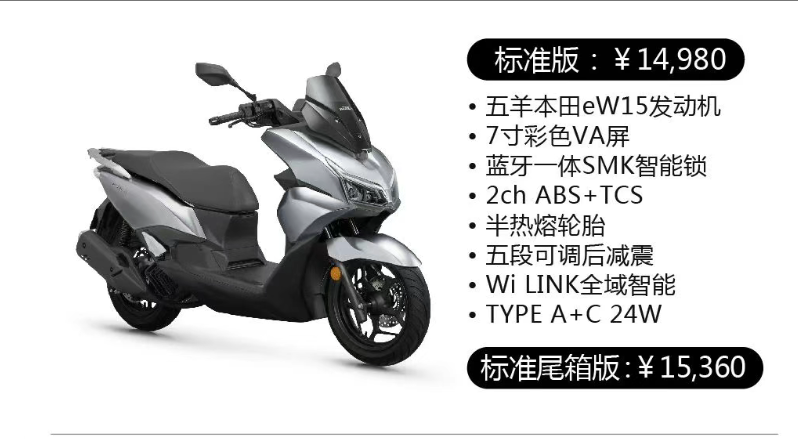 14980元起!五羊本田nwt150上市,150平踏"鲶鱼"登场