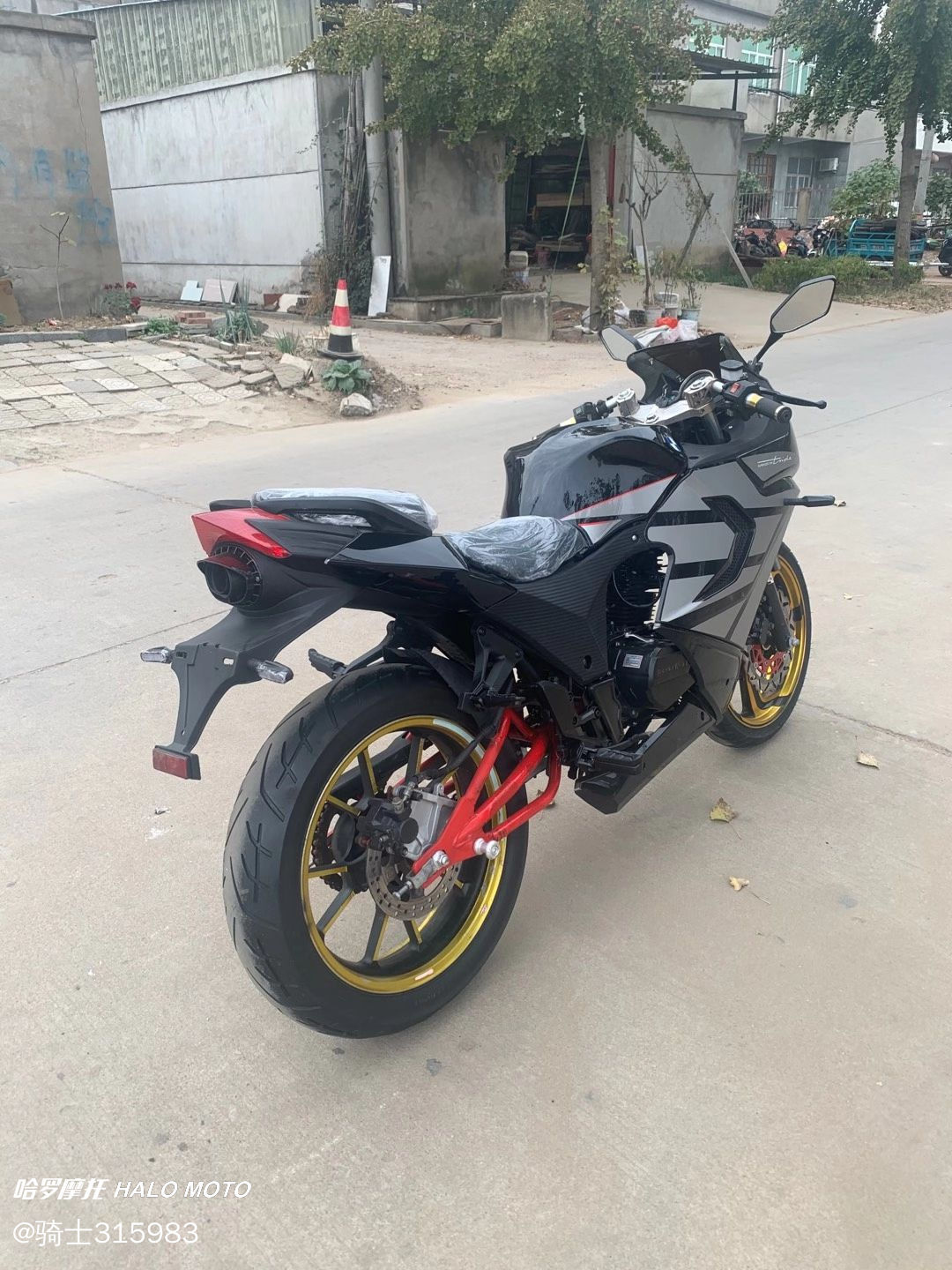 二手摩托车欧豹牌 ob150-7g