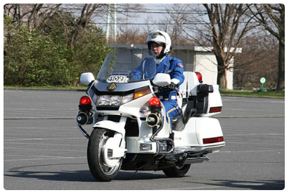 本田cb1300警用摩托车.