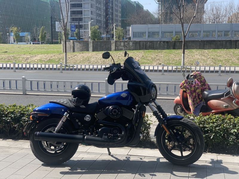 哈雷750dsclubstyle风格改装