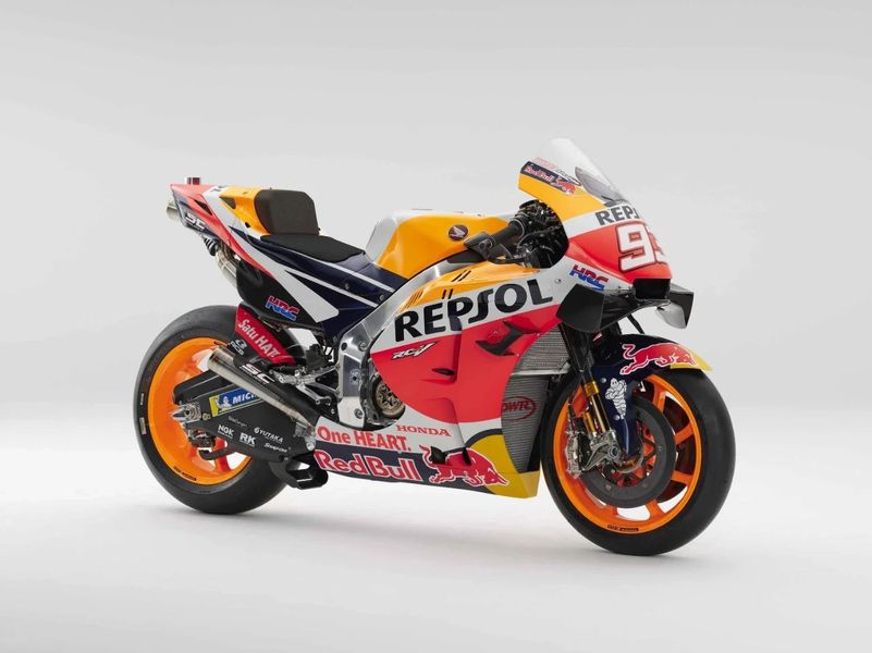 本田2021年motogp战车rc213v图赏