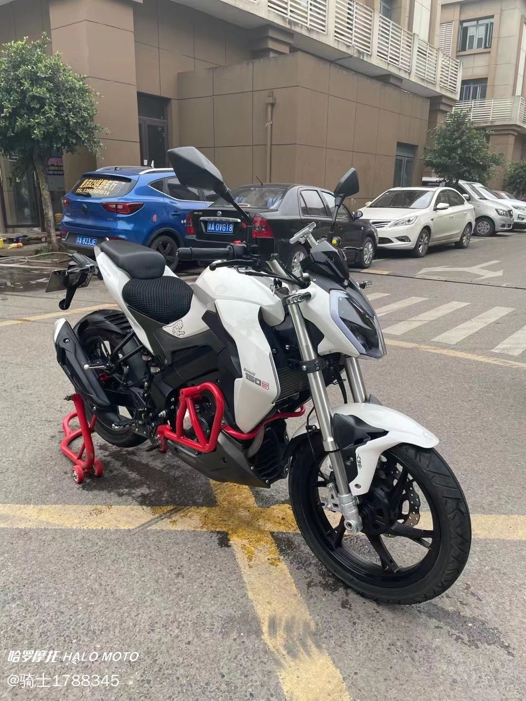 二手摩托车贝纳利 小迅龙 bn150s