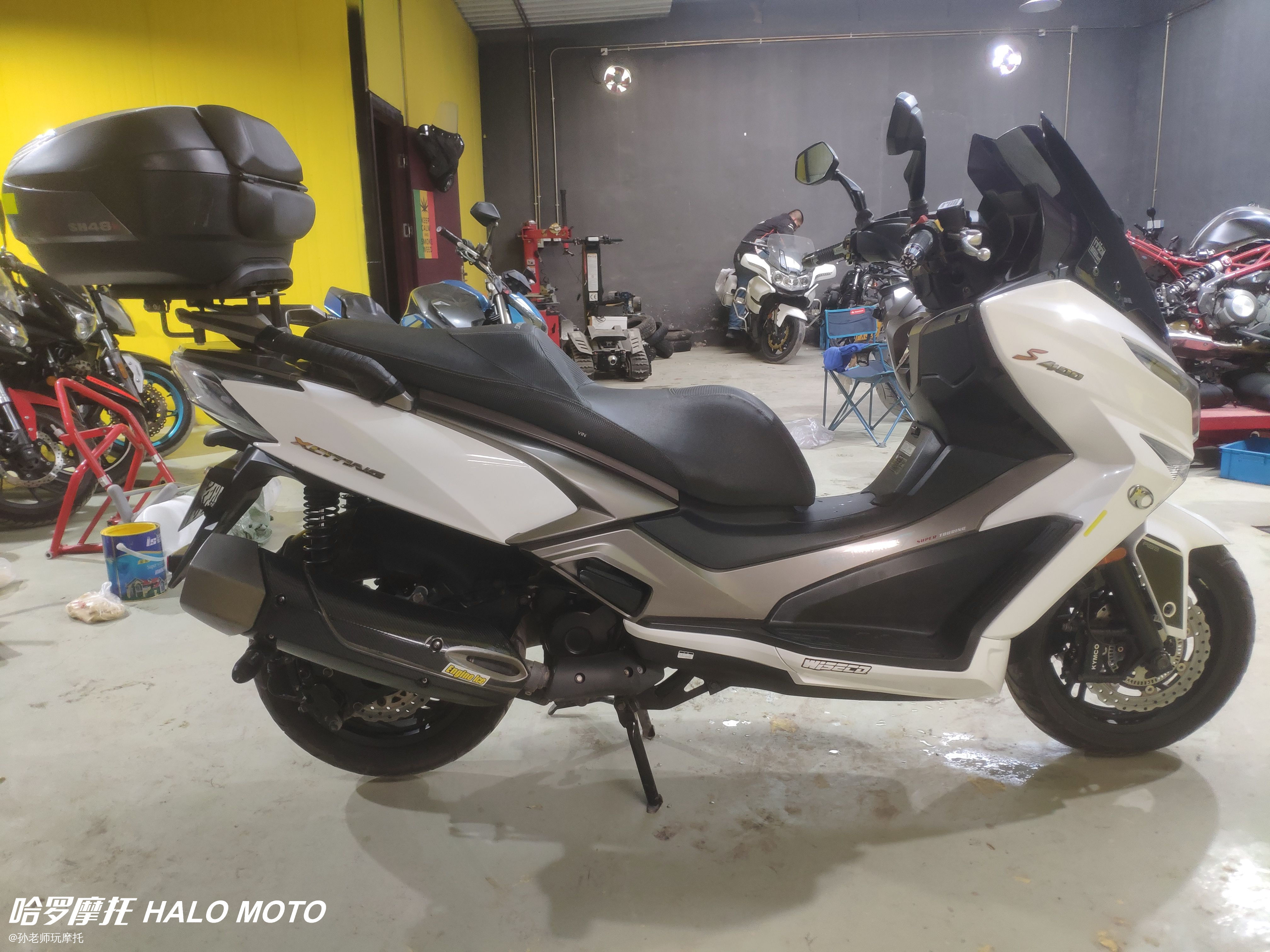 二手摩托车光阳 赛艇 s400