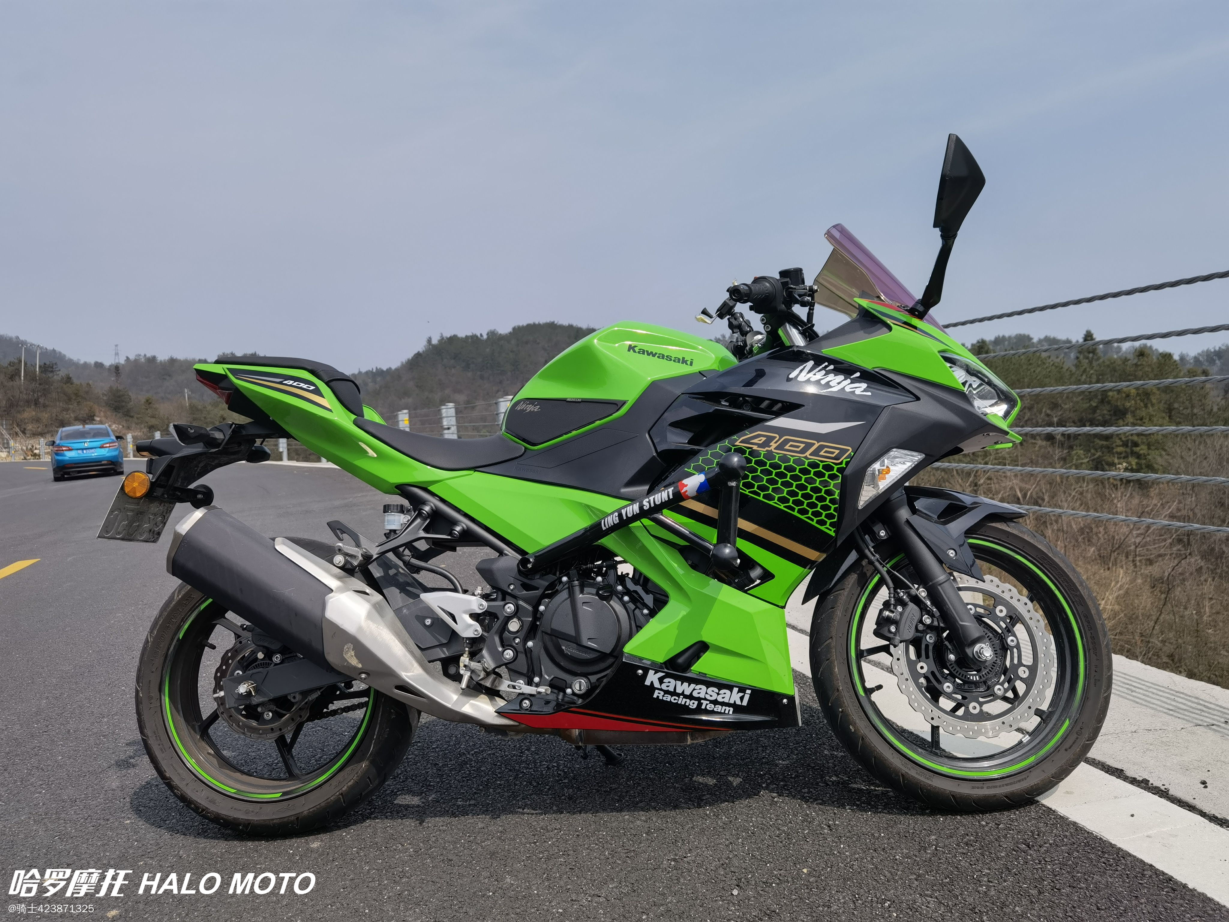 二手摩托车川崎 ninja 400