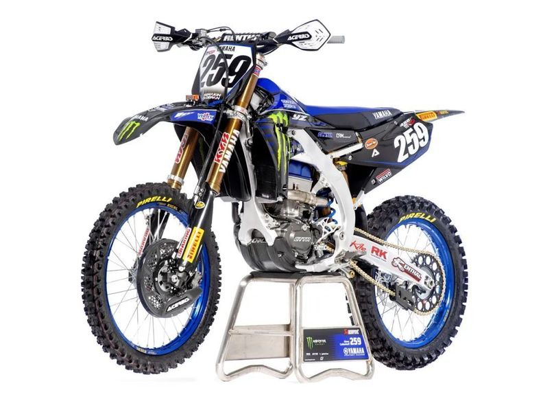 雅马哈yamaha 2021mxgp 世界越野锦标赛赛车,摩托范-哈罗摩托