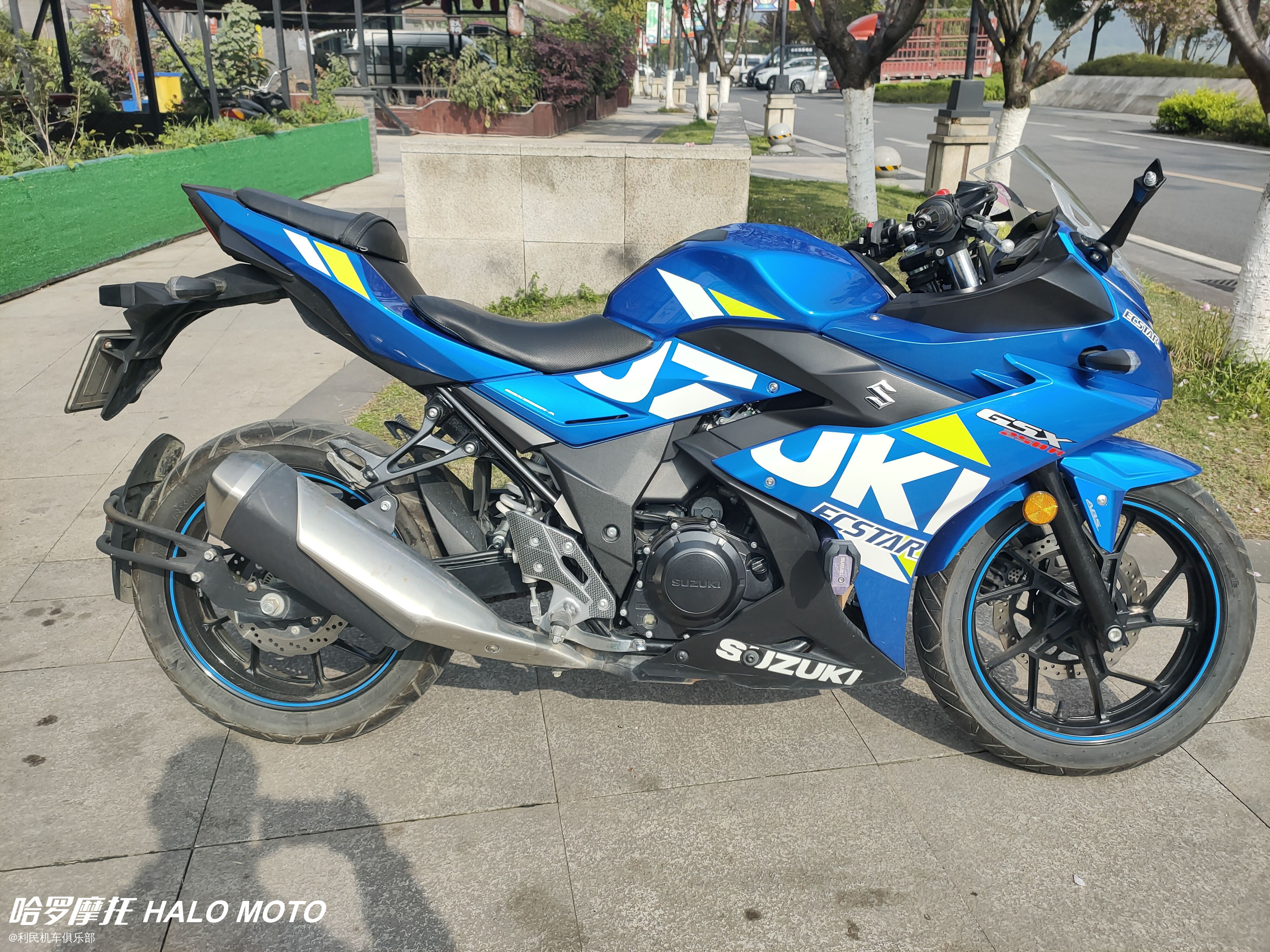 二手摩托車豪爵鈴木 gsx250r