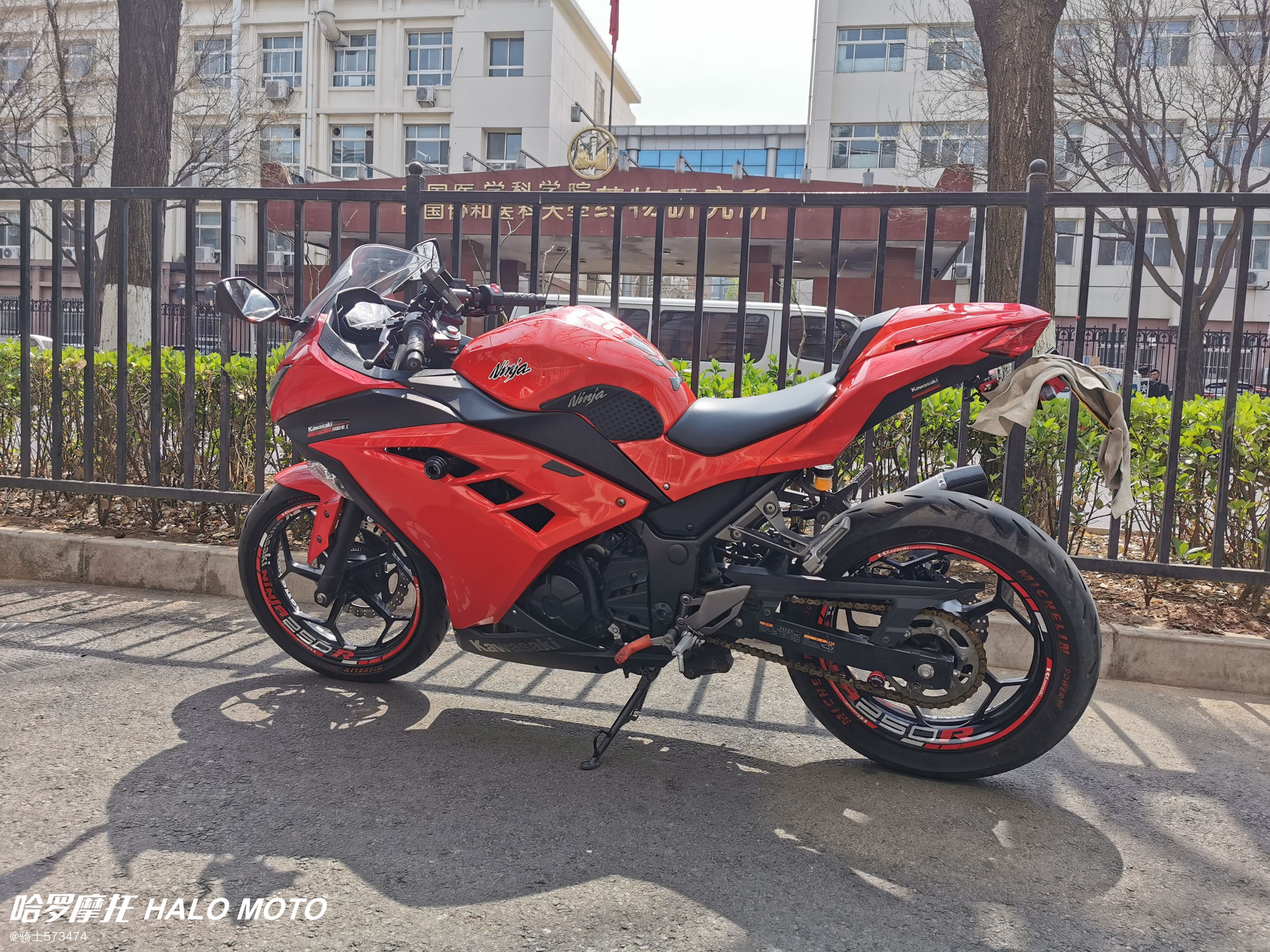 二手摩托车川崎 ninja 250r