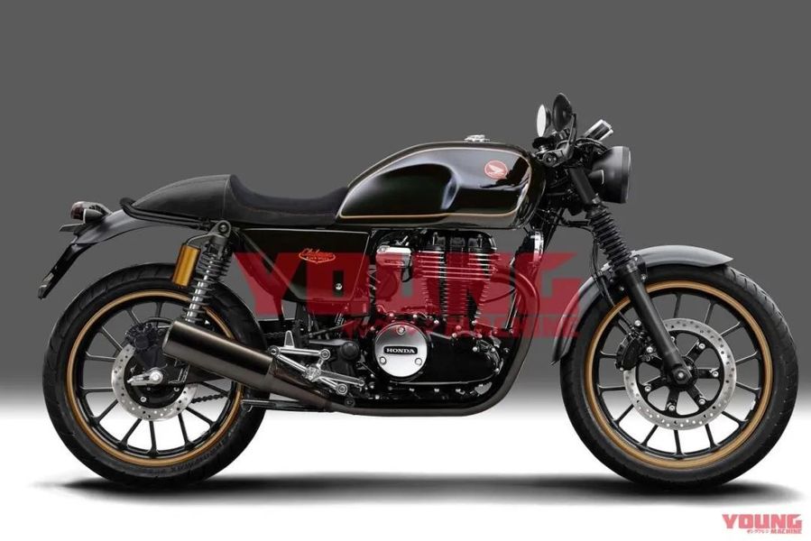 本田cb350改装复古敲好看