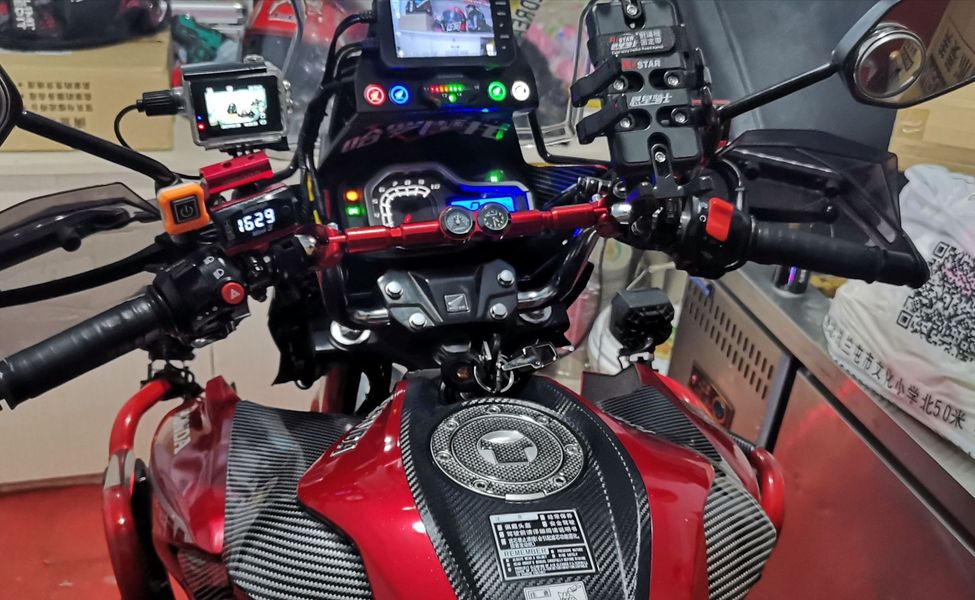 猛鸷cb190x加装件丐版改装