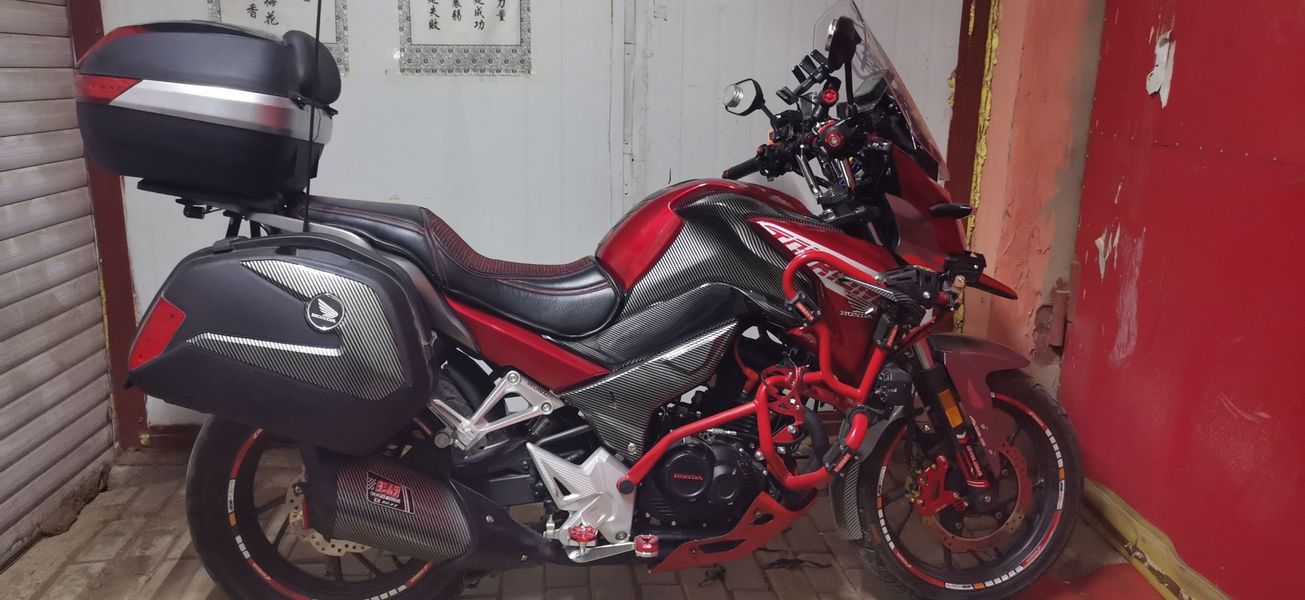 猛鸷cb190x加装件丐版改装