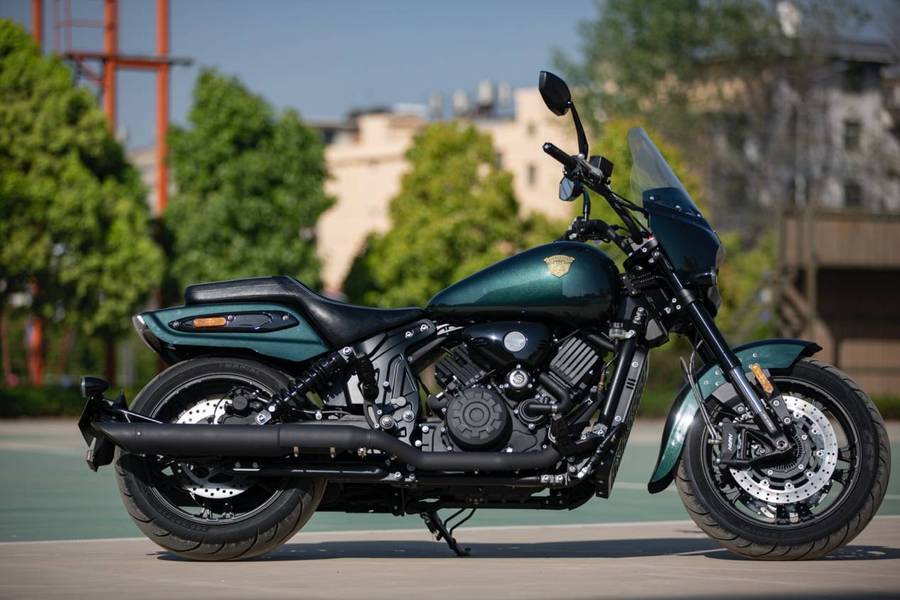 用料扎实,做工精细,香帅重机睿龙jsx900i试驾报告