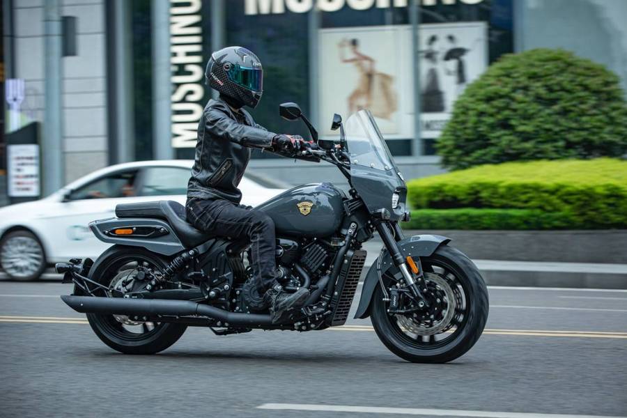 用料扎实,做工精细,香帅重机睿龙jsx900i试驾报告