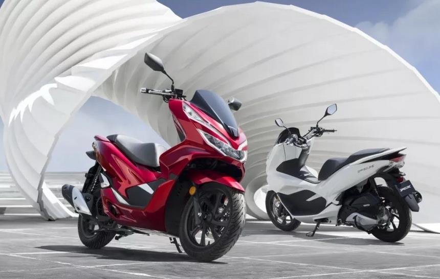 五羊本田pcx150配本田esp发动机续航330公里以上