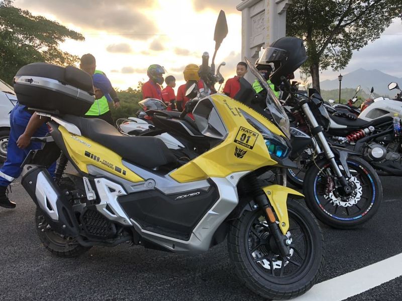 大阳adv150,我看行!