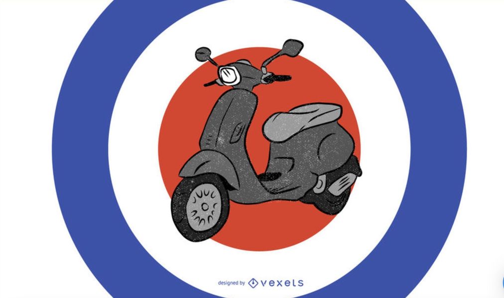 属于vespa的时代文化元素,mods